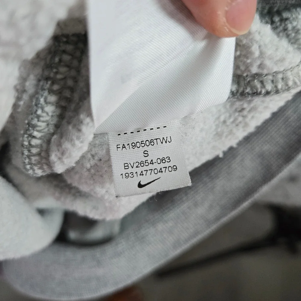 Nike Mens Grey Sportswear Club Fleece Pullover Hoodie S